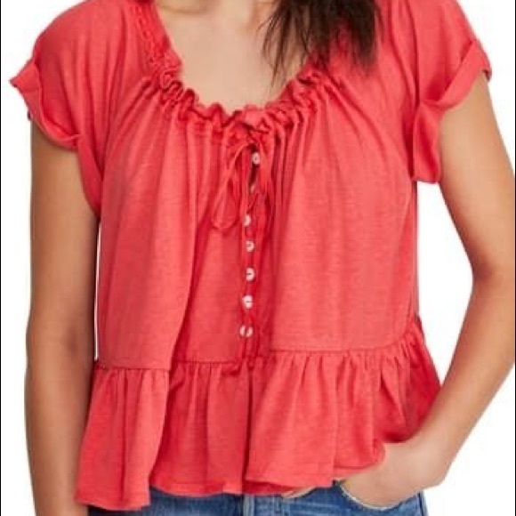 Free People Tops - Free People Charlie Tee